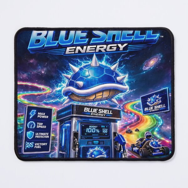 Item preview, Blue Shell Energy designed and sold by badartgenerator.
