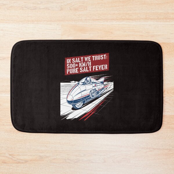 Item preview, Salt Flats Racing - Retro Streamliner Motorcycle Speed Graphic designed and sold by SplashTastic.
