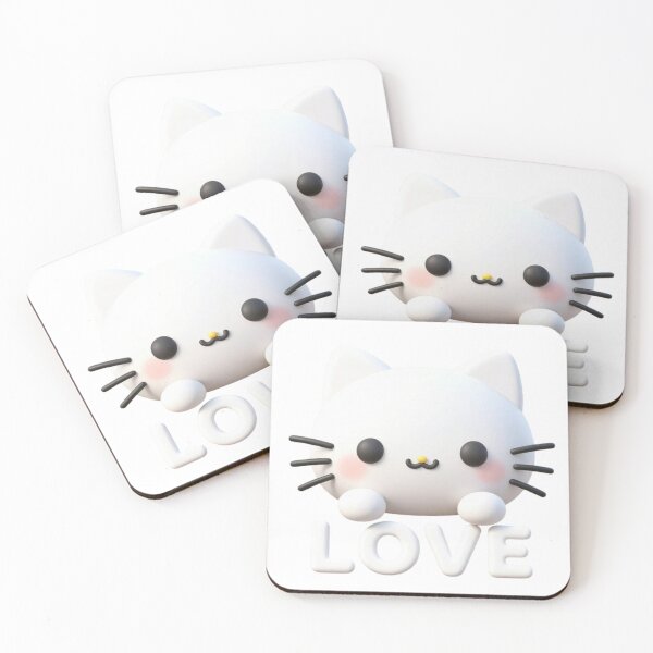 Item preview, Cat 3d minimalist designed and sold by Miming.
