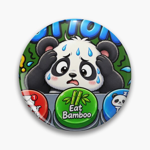 Item preview, Panda Meme | Funny Cute Panda Humor Design designed and sold by VasiArtLab.