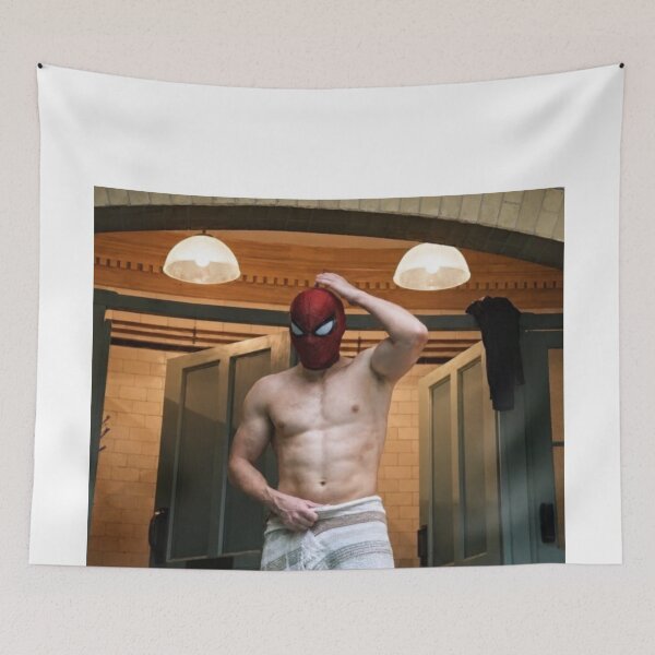Item preview, Spiderman physique meme designed and sold by RedVelvetUtd.