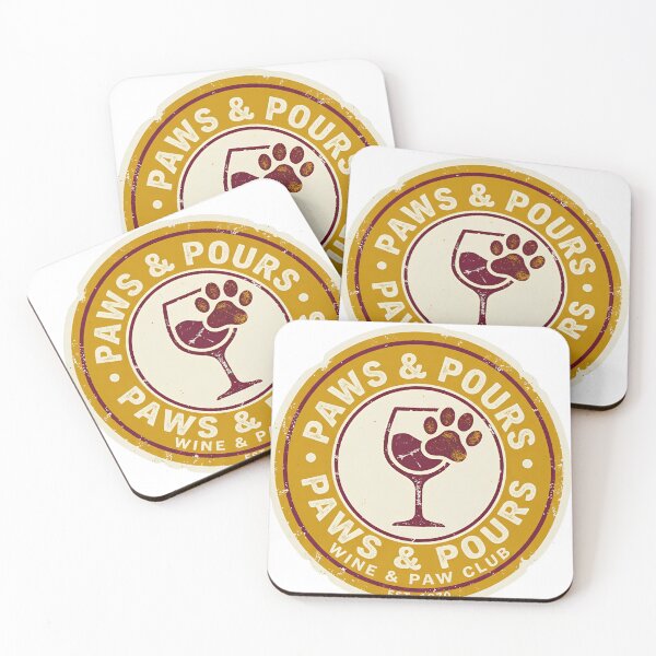 Item preview, Paws & Pours – Funny Cat Dog Wine Lover Design designed and sold by Kayshies8120.