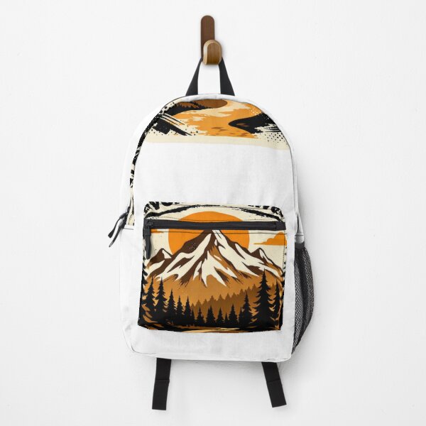 Item preview, Adventure Awaits Mountain Hiking Quote Design designed and sold by GabeMountainArt.