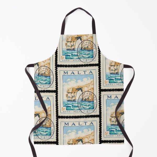 Item preview, Gozo Malta Azure Window Cliff Coast Stamp Sticker designed and sold by stickercuffs.