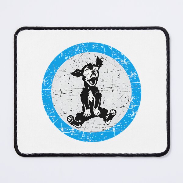 Item preview, Kriegsmarine U-Boat U-30 - The Laughing Dog Blue Roundel - Grunge Style designed and sold by YehudisC-hing.