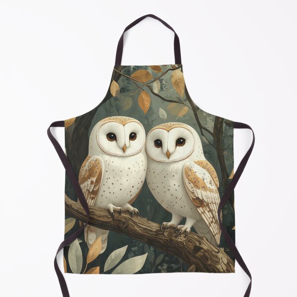 Item preview, Love White Owls 2 designed and sold by WeaveSphere.