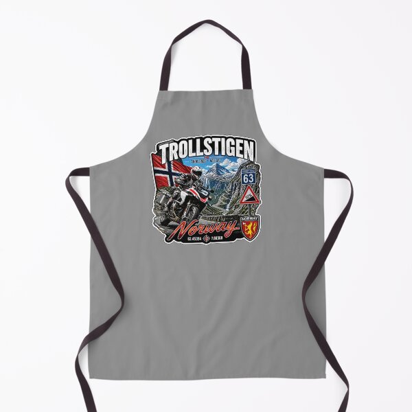 Item preview, Trollstigen The Troll Road Norway Sticker TShirt 10 designed and sold by OuterShellUK.