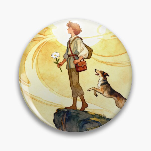 Item preview, New Beginnings Vintage Sun & Journey Illustration designed and sold by store52.