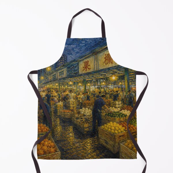 Item preview, Yau Ma Tei Fruit Market - Van Gogh's Dream Travels (Impressionist Art) designed and sold by ianm1028.
