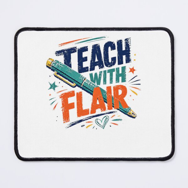 Item preview, Teach With Flair Teacher Educator Teaching Profession designed and sold by JonesFlora2025.
