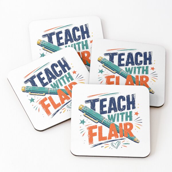 Item preview, Teach With Flair Teacher Educator Teaching Profession designed and sold by JonesFlora2025.