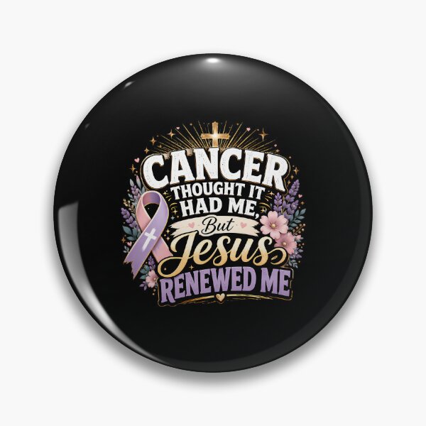 Item preview, Cancer Thought It Had Me But Jesus Renewed Me Christian Cancer Survivor Design designed and sold by sk-yhendrick.