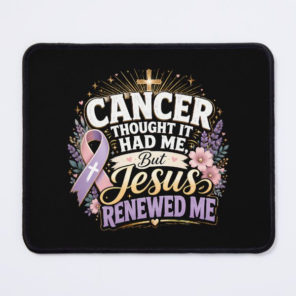 Item preview, Cancer Thought It Had Me But Jesus Renewed Me Christian Cancer Survivor Design designed and sold by sk-yhendrick.