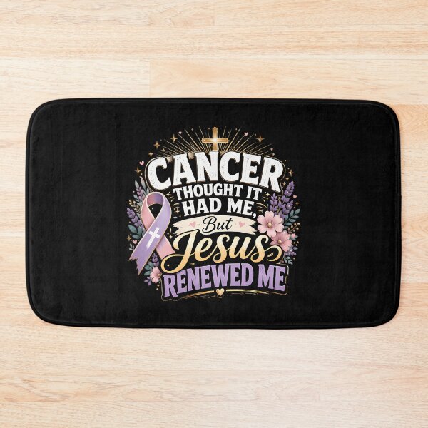 Item preview, Cancer Thought It Had Me But Jesus Renewed Me Christian Cancer Survivor Design designed and sold by sk-yhendrick.