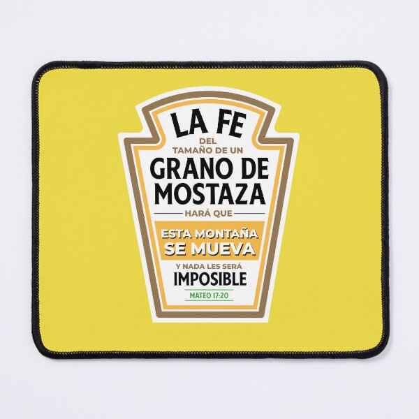 Item preview, Faith like a mustard seed – Matthew 17:20 | Spanish | JW designed and sold by Whim & Verse Studio.