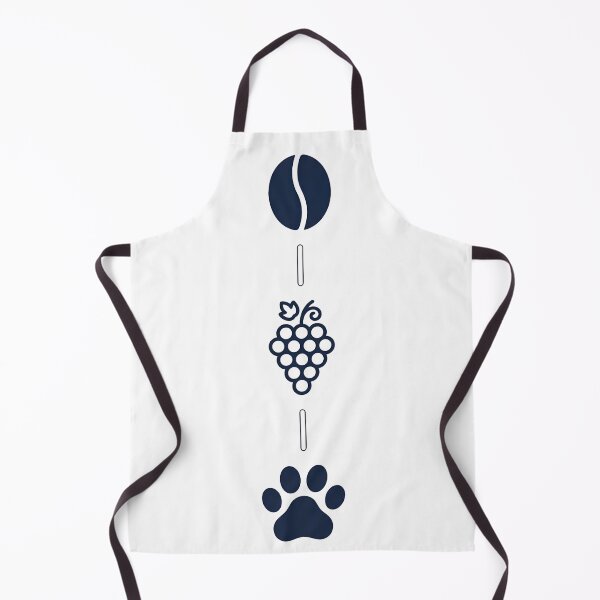 Item preview, Coffee Wine & Paw Prints – Pet Lover Coffee Wine Design designed and sold by Kayshies8120.