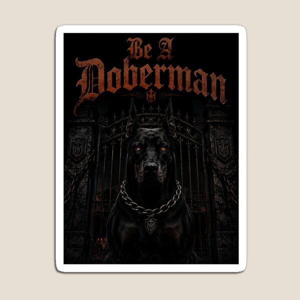 Item preview, Be A Doberman Black Doberman Pinscher Tattoo Art designed and sold by Yellowriversss.