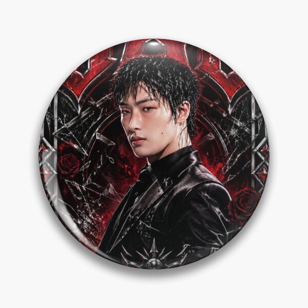 Item preview, Fix Off Mingi ATEEZ BAD Era Warm Red Film Concept Poster designed and sold by Valeree Store.