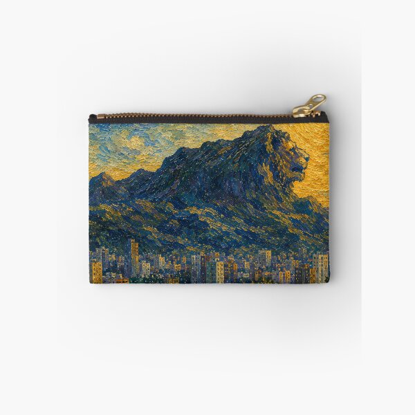 Item preview, Lion Rock Sunset - Van Gogh's Dream Travels (Impressionist Art) designed and sold by ianm1028.