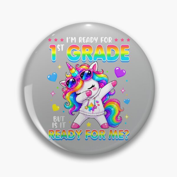 Item preview, I'm Ready for 1st Grade Unicorn Back to School First Grade designed and sold by mjohnson9.