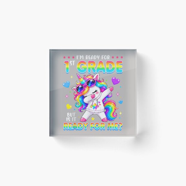 Item preview, I'm Ready for 1st Grade Unicorn Back to School First Grade designed and sold by mjohnson9.