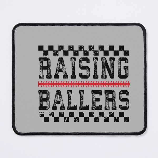 Item preview, Raising Ballers Funny Baseball Football Sports Mom Dad designed and sold by GreggRoss.