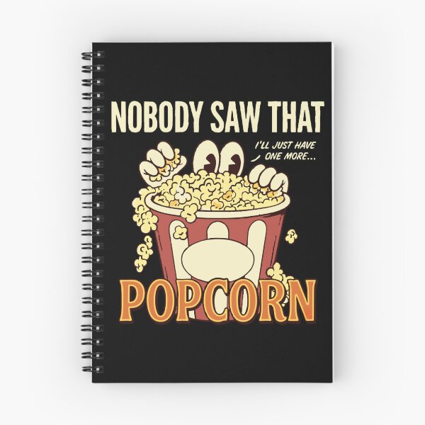Item preview, Nobody Saw That Sneaky Popcorn Retro Movie Night Humor Classic T-Shirt designed and sold by pawsome purrfect.