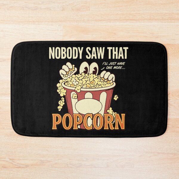 Item preview, Nobody Saw That Sneaky Popcorn Retro Movie Night Humor Classic T-Shirt designed and sold by pawsome purrfect.