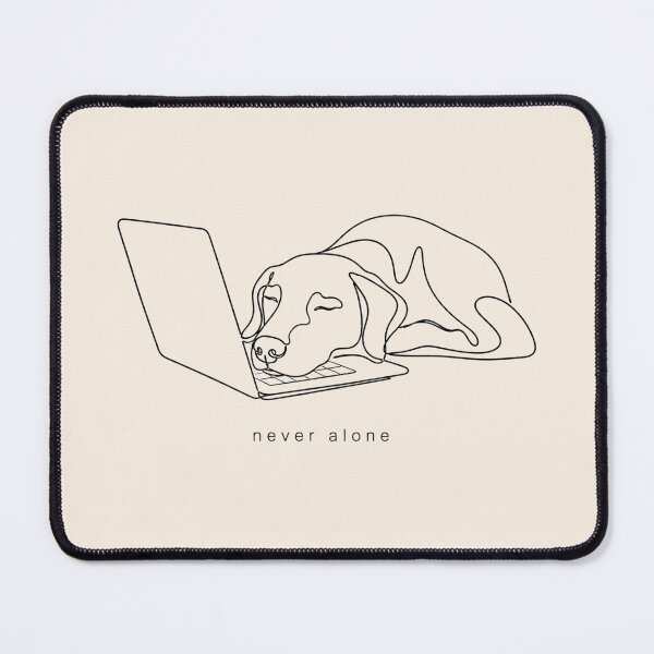 Item preview, Minimalist Doberman Line Art Velcro Dog Laptop designed and sold by Yellowriversss.