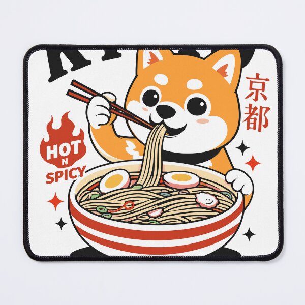 Item preview, Kyoto Fresh Ramen Shiba Inu Poster designed and sold by Matinez Pink.