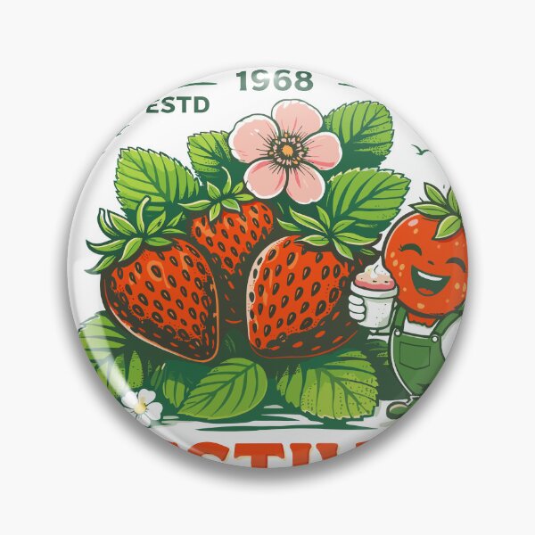Item preview, Strawberry Festival Vintage Character Poster designed and sold by Matinez Pink.