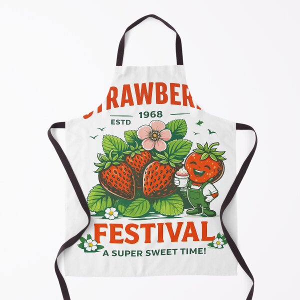 Item preview, Strawberry Festival Vintage Character Poster designed and sold by Matinez Pink.