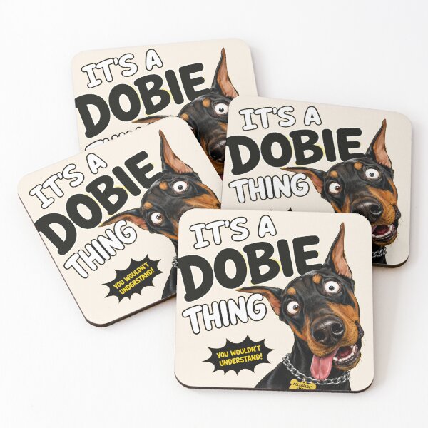 Item preview, It's A Dobie Thing You Wouldn't Understand Funny Goofy Doberman Meme designed and sold by Yellowriversss.