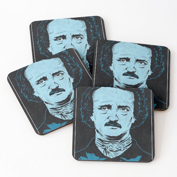 Item preview, EDGAR ALLAN POE (Bichrome) designed and sold by FamousWeirdosRB.