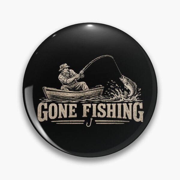 Item preview, Gone Fishing  designed and sold by TheEndDesign.