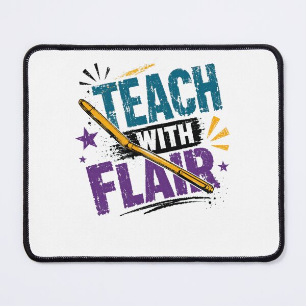 Item preview, Teach With Flair Teacher Educator Appreciation Design designed and sold by JonesFlora2025.