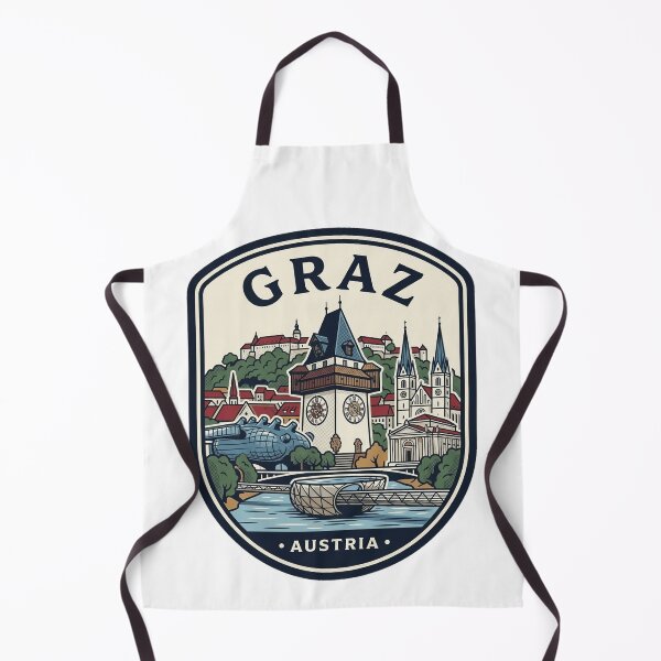 Item preview, Vintage Graz Austria Uhrturm Clock Tower Badge designed and sold by k3rstman1.