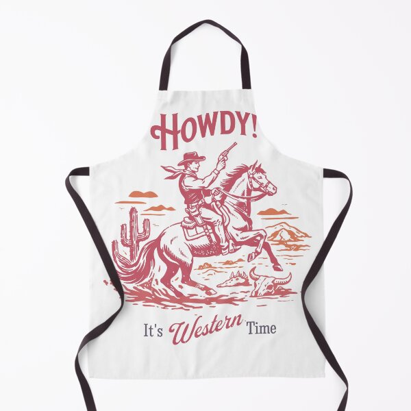 Item preview, Howdy It's Western Time Cowboy Poster designed and sold by Matinez Pink.
