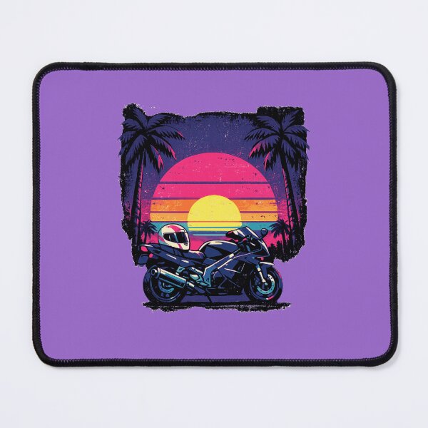 Item preview, Retrowave Night Rider designed and sold by KungPowUnicorn.