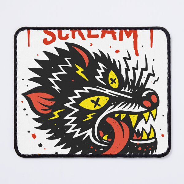 Item preview, A Wilhelm Scream Howl Forever Werewolf Poster designed and sold by Matinez Pink.