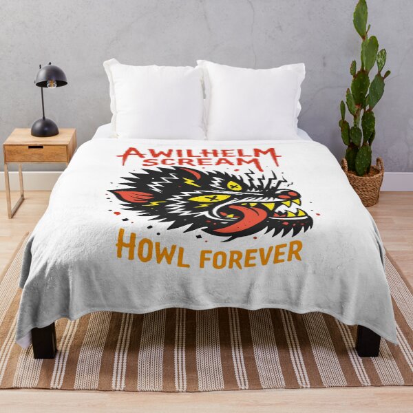 Item preview, A Wilhelm Scream Howl Forever Werewolf Poster designed and sold by Matinez Pink.