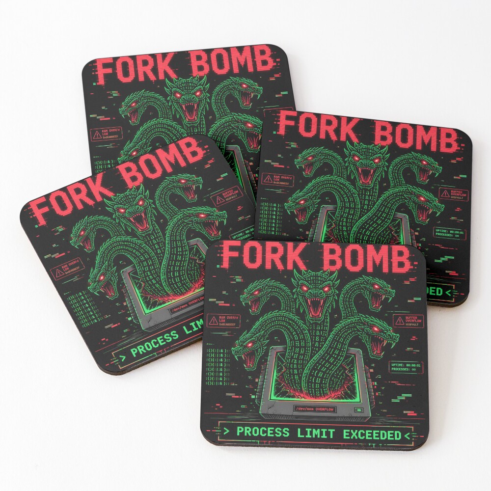 Item preview, Coasters (Set of 4) designed and sold by thirdshiftlab.