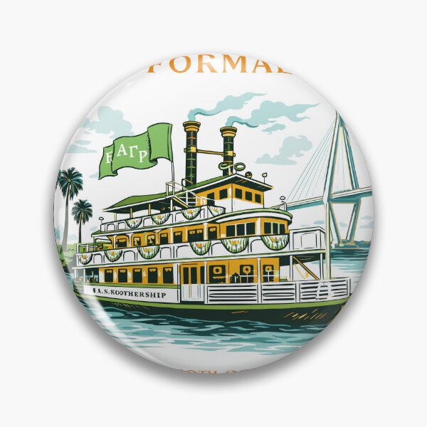 Item preview, Southern Charm Formal Riverboat Poster designed and sold by Matinez Pink.