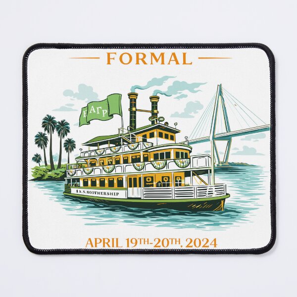 Item preview, Southern Charm Formal Riverboat Poster designed and sold by Matinez Pink.