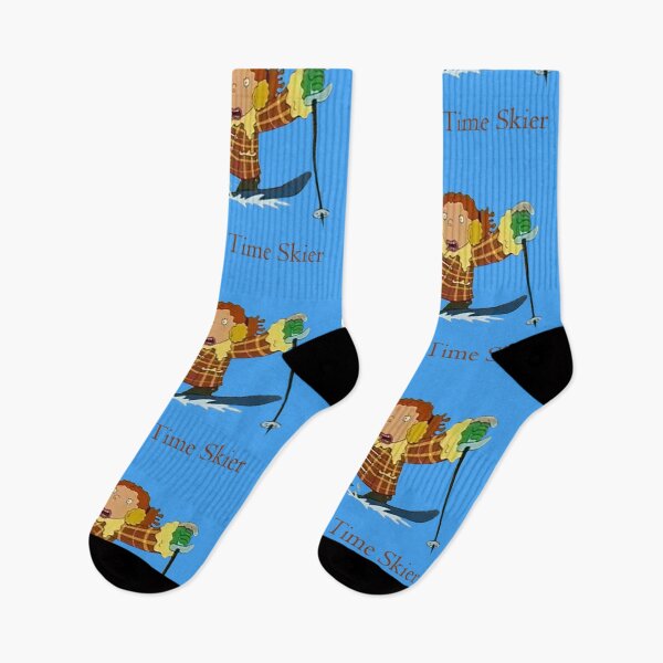 Item preview, Warning: First Time Skier designed and sold by QueenAlicorn.