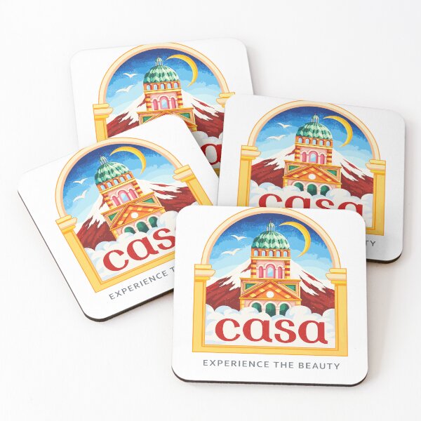 Item preview, Casa Experience The Beauty Cathedral Poster designed and sold by Matinez Pink.