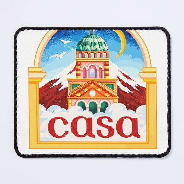 Item preview, Casa Experience The Beauty Cathedral Poster designed and sold by Matinez Pink.