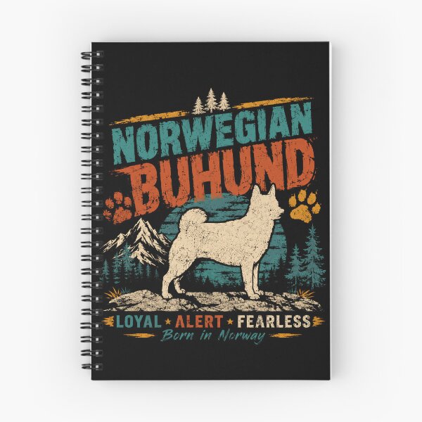 Item preview, Norwegian Buhund Loyal Alert Fearless Born In Norway Dog Owner Pet Lover designed and sold by RetroMini2026.