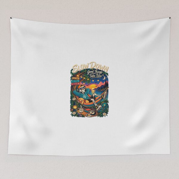 Item preview, Slow Down Good Things Take Time designed and sold by ThilankaDesign.
