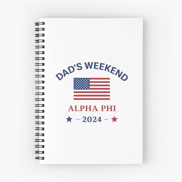 Item preview, Dad's Weekend Alpha Phi 2024 USA Flag Poster designed and sold by Matinez Pink.